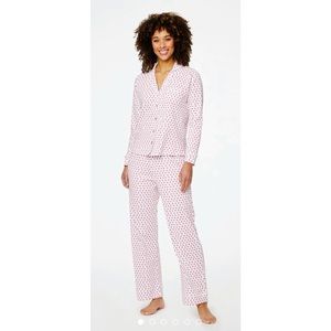 BNWOT Roller Rabbit Hearts Polo Pajamas